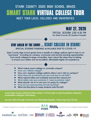 Smart Stark Virtual College Flyer